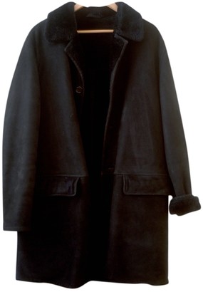 HUGO BOSS Black Leather Leather Jacket for Women