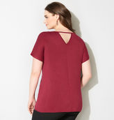 Thumbnail for your product : Avenue Beaded Keyhole Top