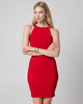 Thumbnail for your product : Le Château Ottoman Knit Halter Banded Dress