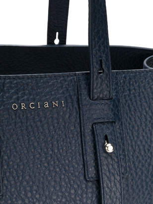 Orciani soft navy tote bag