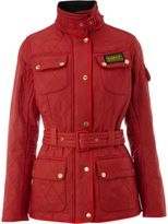 barbour red jacket womens
