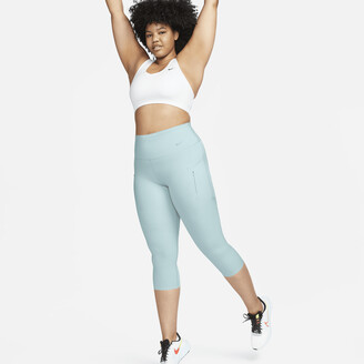 Nike Women's Go Firm-Support High-Waisted Cropped Leggings with