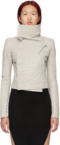 Thumbnail for your product : Rick Owens Grey Performa Classic Biker Jacket