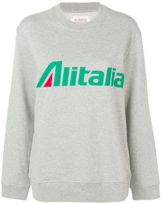 Alberta Ferretti Alitalia sweatshirt