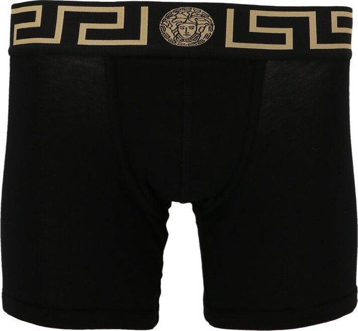 Versace Greca waistband briefs - ShopStyle
