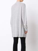 Thumbnail for your product : RtA cashmere distressed long cardigan