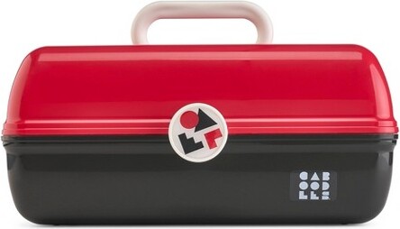 Caboodles CaboodlesSchoolSpiritOn-The-GoGirlOrganizer-RedOverBlack