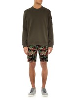 Thumbnail for your product : Valentino Camouflage-print cargo shorts