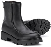Thumbnail for your product : Marni Kids Rear Zipped Ankle Boots