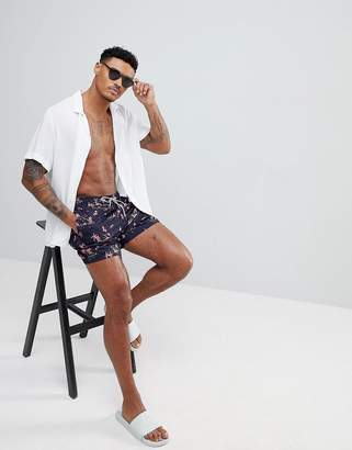 Ted Baker Tempy Swim Shorts with Island Print