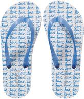 Thumbnail for your product : Old Navy Girls Patterned Flip-Flops