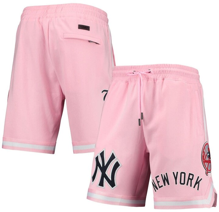 Men's Pro Standard Pink New York Yankees Logo Club Shorts ShopStyle