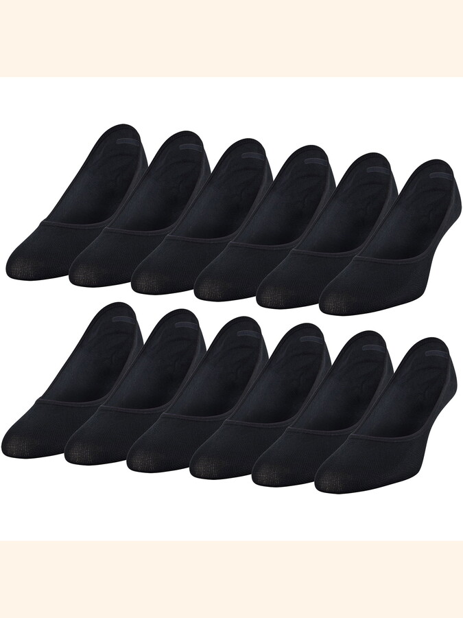 PEDS Women’s Lightweight Low Cut No Show Socks, 12 Pairs