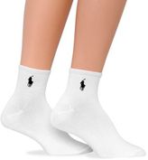 Thumbnail for your product : Ralph Lauren Supersoft Quarter Socks 2 Pack