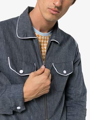 Prévu Galli linen shirt jacket