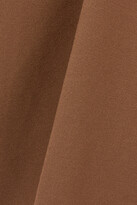 Thumbnail for your product : ZEYNEP ARCAY Open-back Stretch-knit Halterneck Midi Dress - Brown
