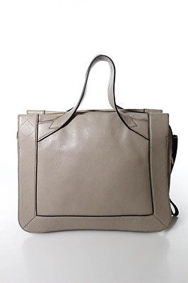 Marc by Marc Jacobs Beige Brown Leather Tote Shoulder Handbag