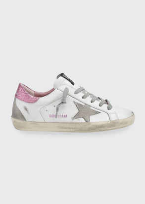 pink golden goose sneakers