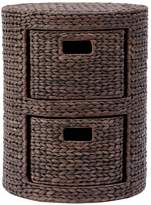 Thumbnail for your product : Very 2-Drawer Arrow Weave Wicker Chest - Chocolate