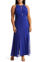 Thumbnail for your product : Nightway Mesh Contrast Gown