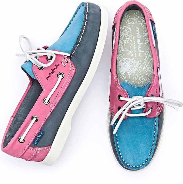 Moshulu 'Salcombe 3' Ladies Boat Shoes - ShopStyle Flats