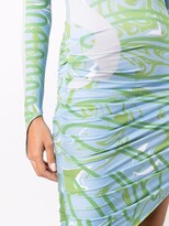 Thumbnail for your product : MAISIE WILEN Abstract-Print Asymmetric Dress