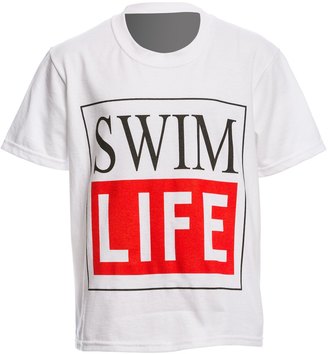 AMBRO Manufacturing Youth Unisex Short Sleeve Swim Life Swim Tee Shirt 8147909