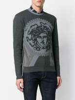 Thumbnail for your product : Versace Medusa print jumper