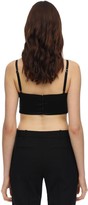 Thumbnail for your product : Magda Butrym Satin Crop Top