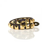 Thumbnail for your product : Linea Pelle Grayson Double Wrap Studded Bracelet