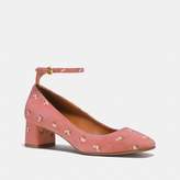 Thumbnail for your product : Coach Ankle Strap Pump With Prairie Print