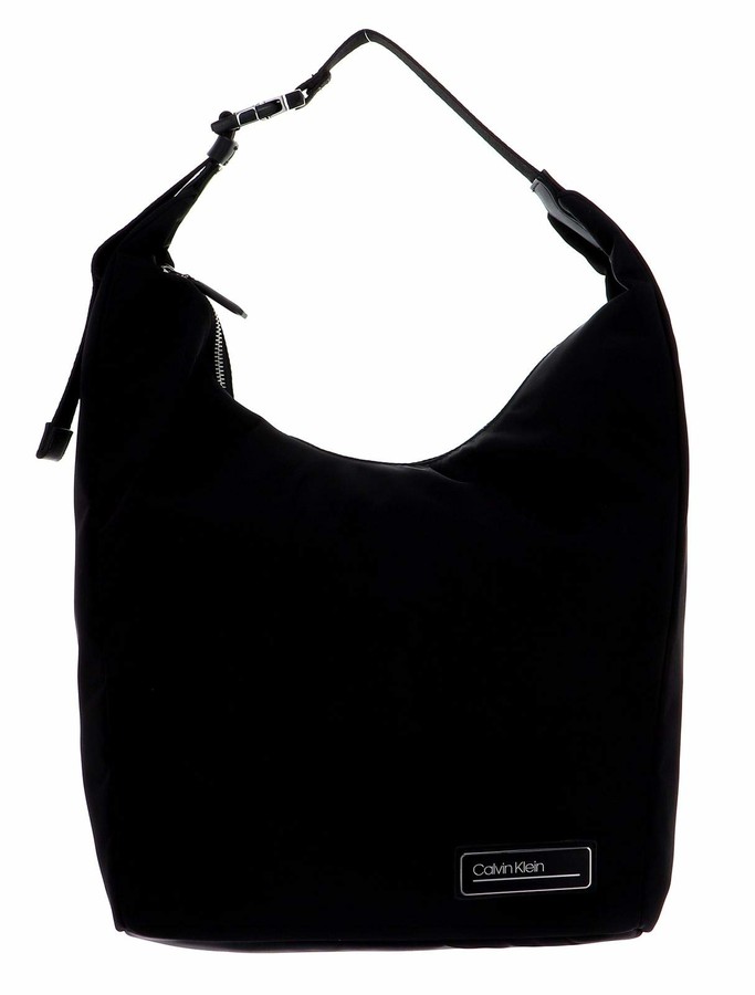 calvin klein strapped large hobo