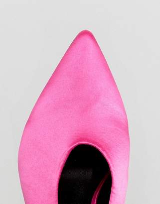 New Look Wide Fit High Vamp Cone Heel Shoe