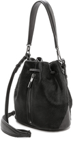 Thumbnail for your product : Elizabeth and James Cynnie Haircalf Mini Bucket Bag