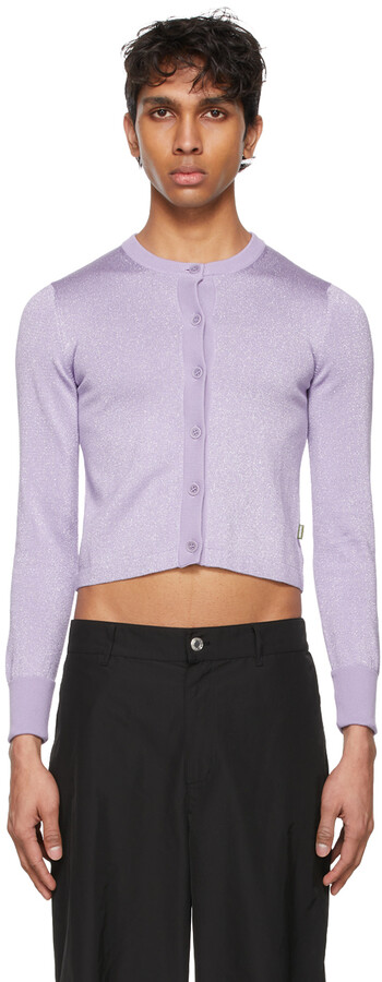 heaven by marc jacobs】パープルのカーディガン