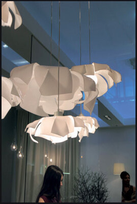 Oggetti Ninfea 1 - Light Unique / Statement Geometric Pendant