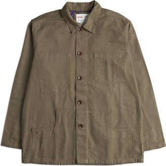 Mens Khaki Button Jacket | Shop The Largest Collection | ShopStyle
