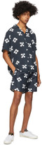 Thumbnail for your product : Saturdays NYC Navy Floral Canty Ikat Shirt
