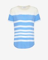 Thumbnail for your product : Equipment Riley Seaside Stripe Tee
