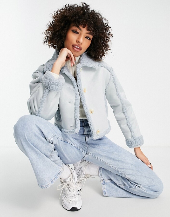 bershka cropped jacket