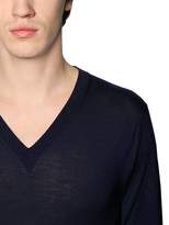 Thumbnail for your product : DSQUARED2 V Neck Fine Wool Knit Sweater