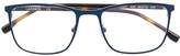 Thumbnail for your product : Lacoste tortoiseshell square frame glasses