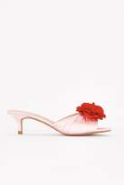 Thumbnail for your product : Wallis Pale Pink Corsage Slip On Mule Sandal