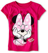 Thumbnail for your product : Disney Collection Pink Minnie Bow Short-Sleeve Graphic Tee - Girls 2-12