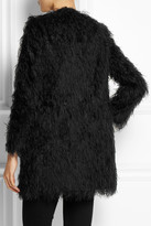 Thumbnail for your product : RED Valentino Fringed twill coat