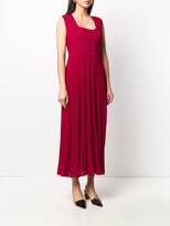 Thumbnail for your product : Antonino Valenti Square-Neck Pleated Dress