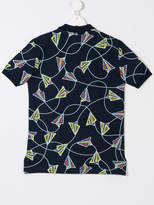 Thumbnail for your product : Kenzo Kids TEEN kite print polo shirt