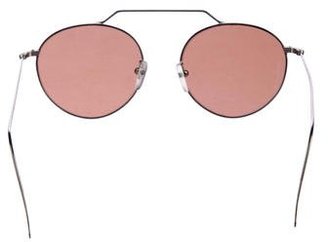 Illesteva Reflective Metal Sunglasses