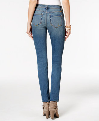 INC International Concepts Embroidered Skinny Jeans, Only at Macy's