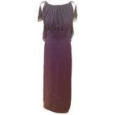 Thumbnail for your product : Valentino Purple Silk Dress